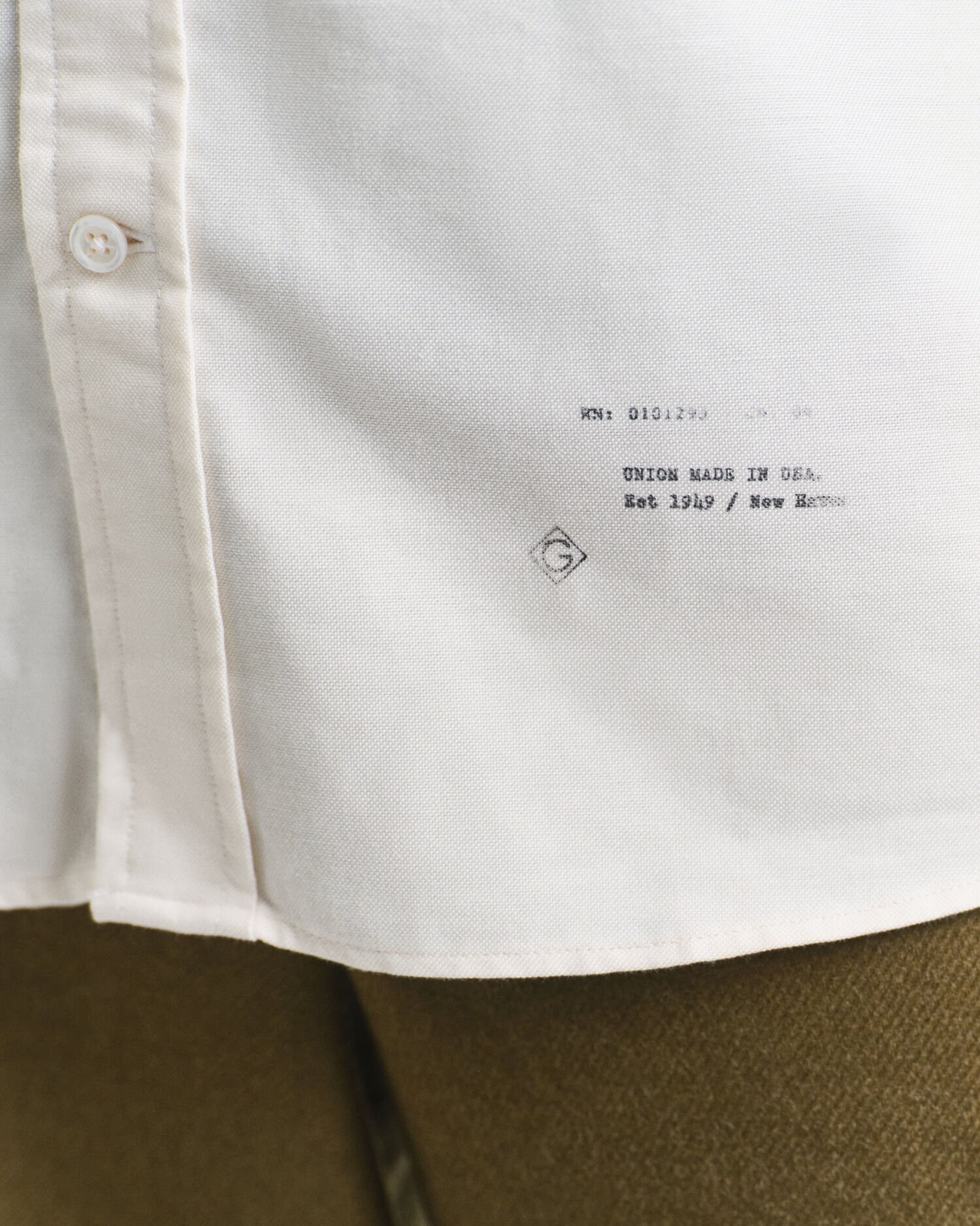 Camicia Oxford US relaxed fit