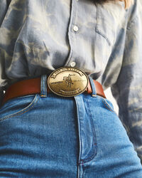 Cintura in pelle Wrangler x GANT