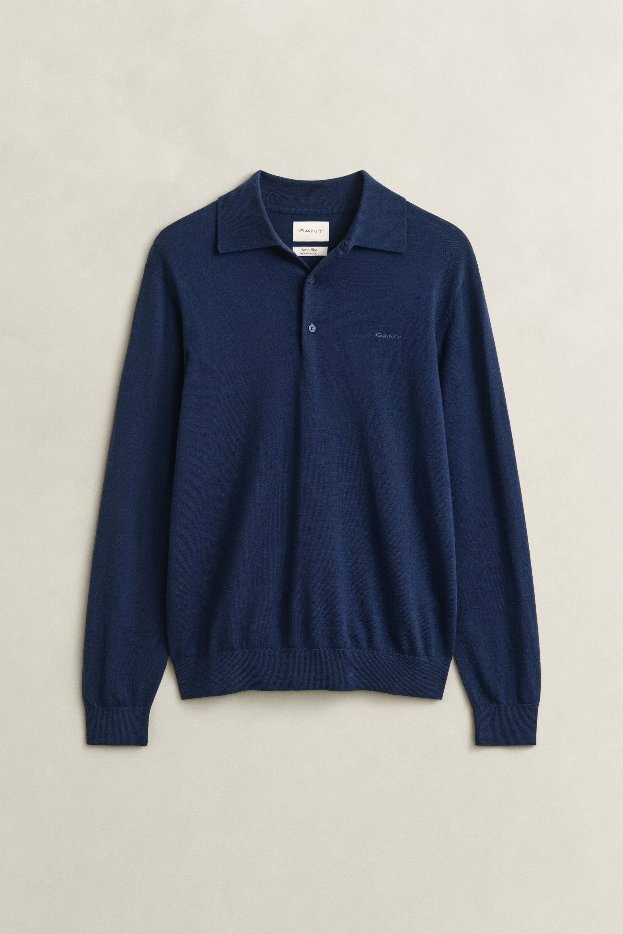 Polo in finissima lana merino