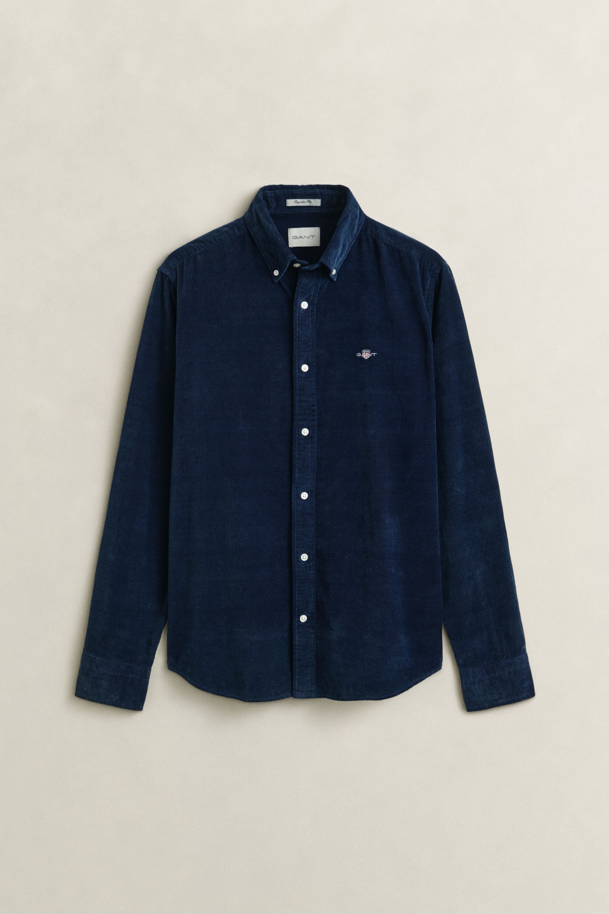 Camicia Indigo in velluto a coste
