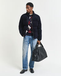 Maglia girocollo a rombi