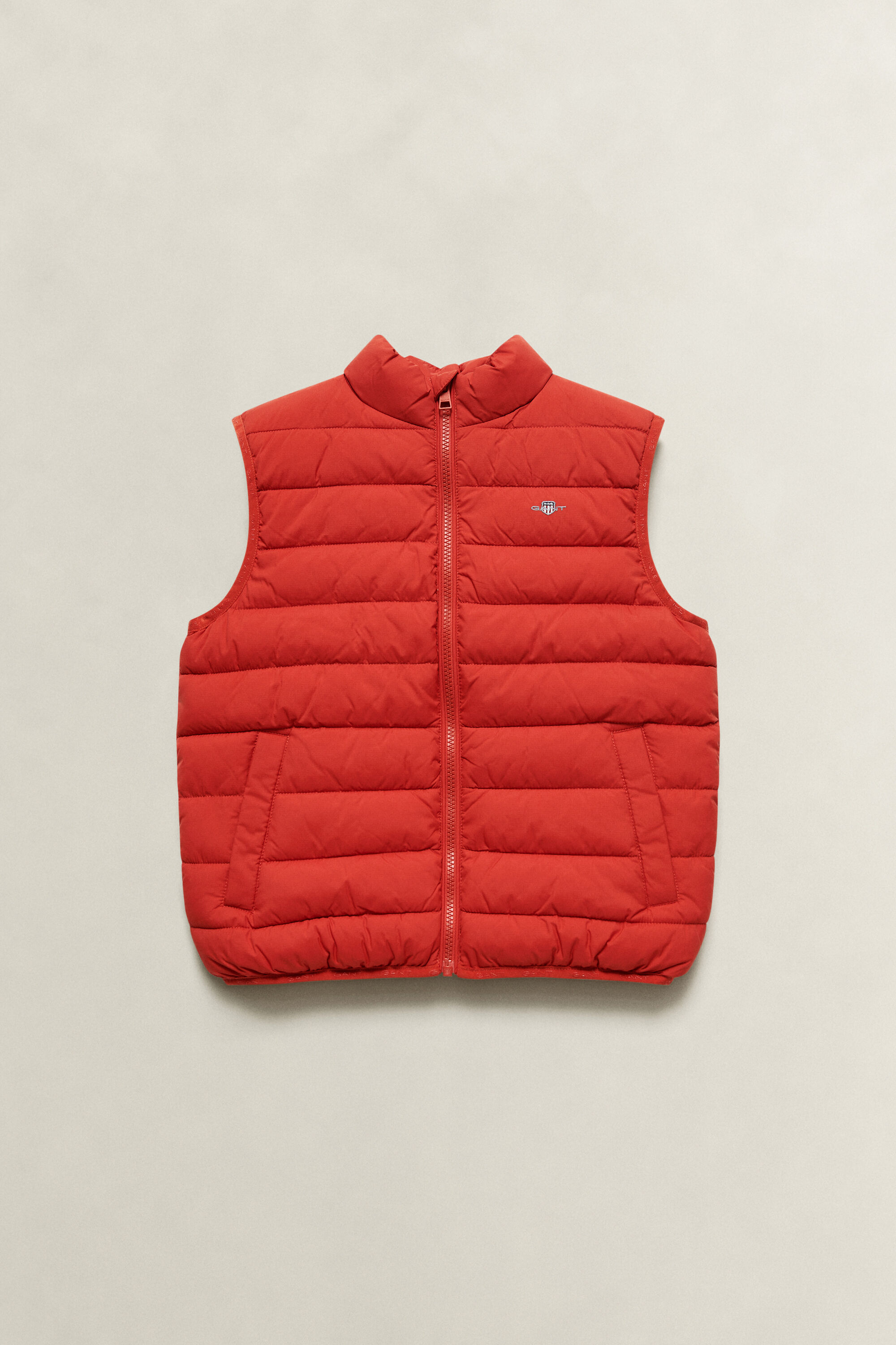 Piumino smanicato leggero boys