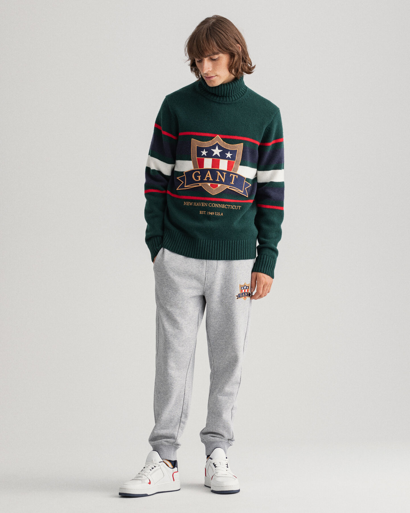 Maglia Banner Shield con collo alto