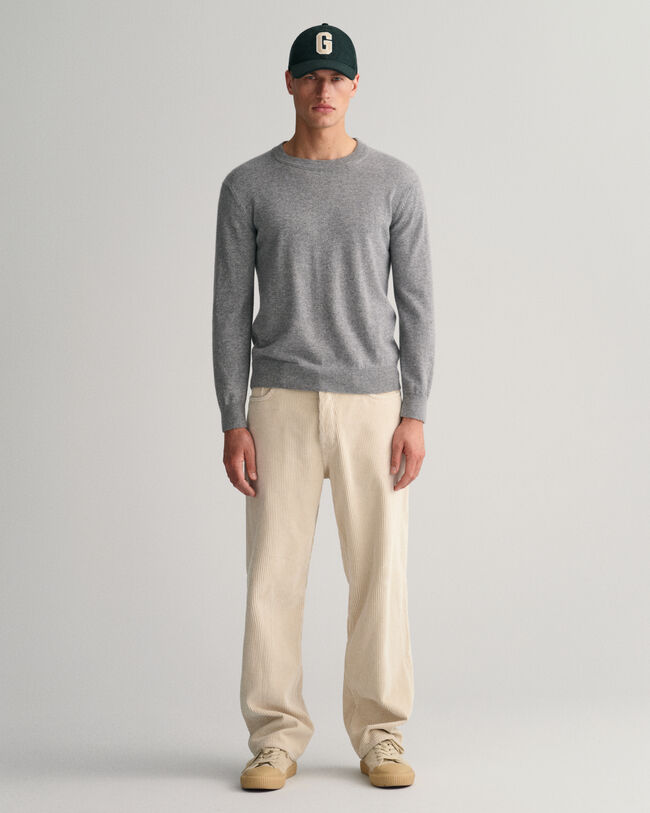 Jeans in velluto a coste loose fit