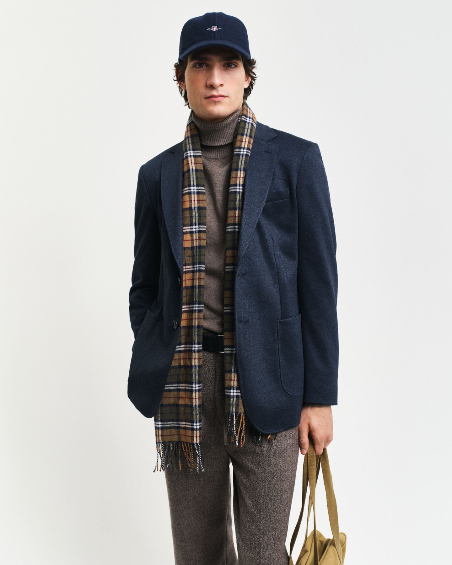 Pantaloni in jersey Two-Toned in twill