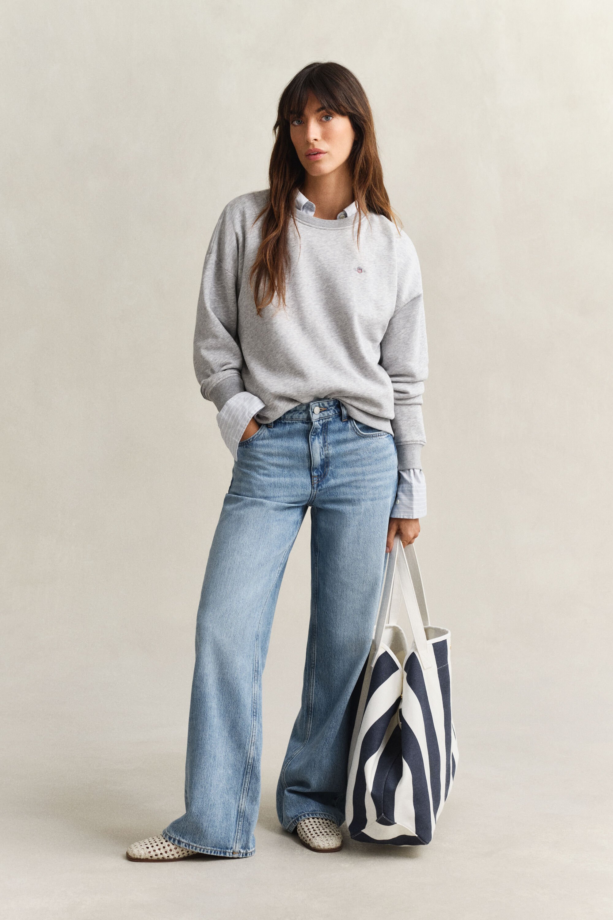 Felpa Shield girocollo