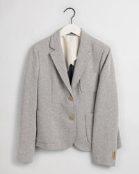 Blazer in jersey piqu&eacute; Tech Prep&trade; slim fit