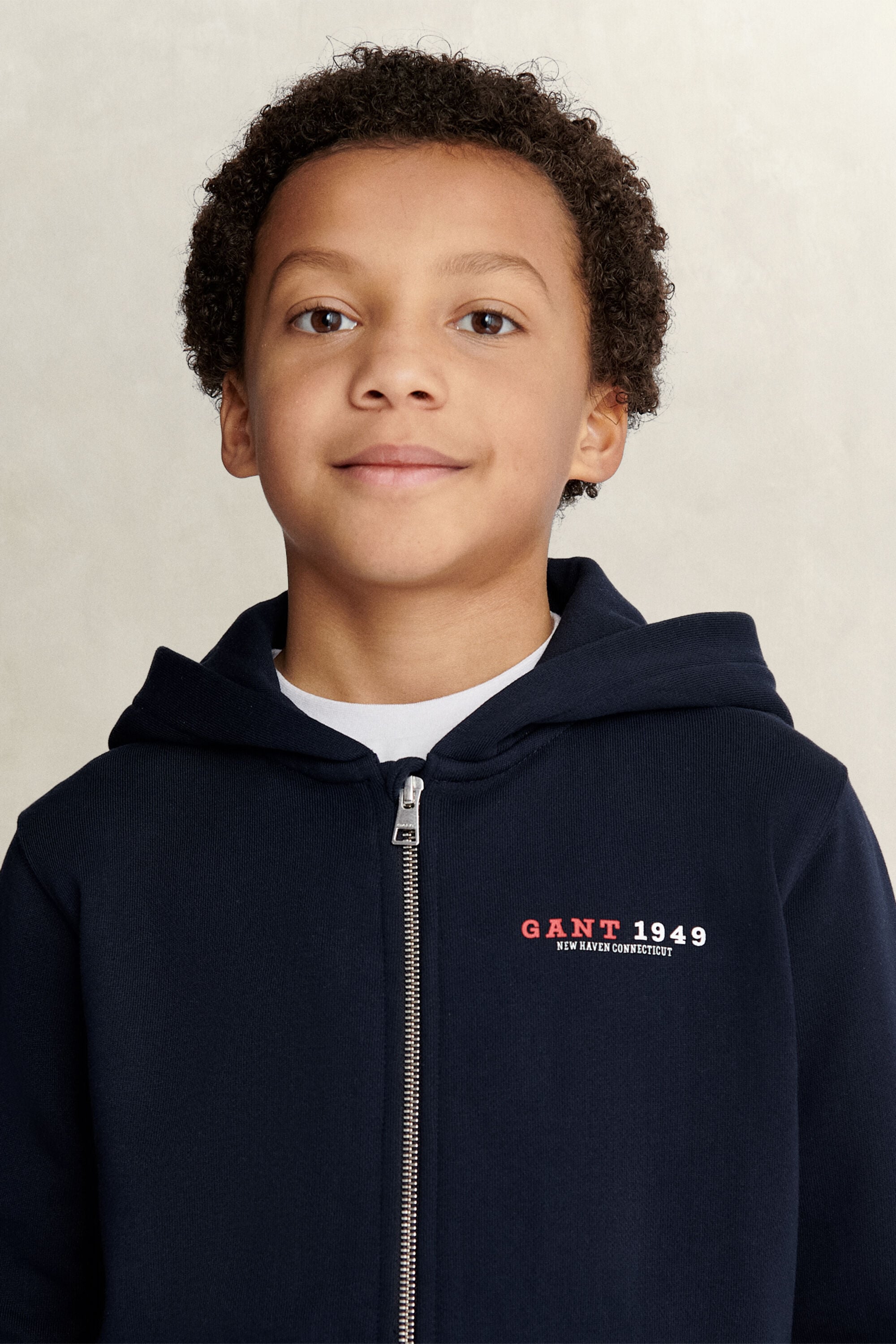 Felpa con zip e cappuccio Graphic Teen Boys