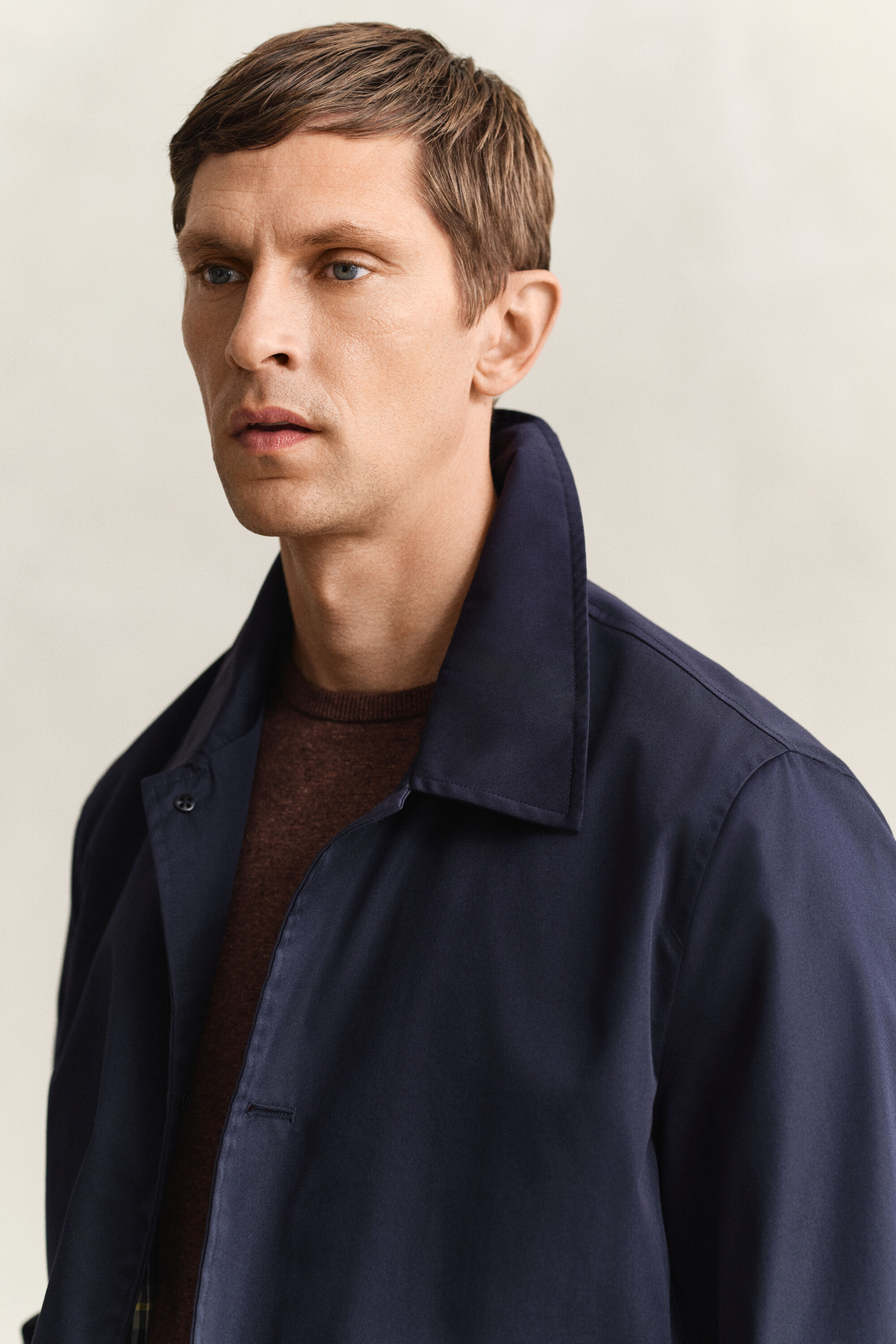 Impermeabile in misto cotone