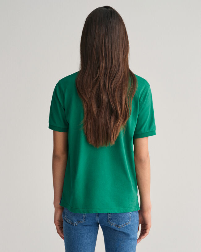 Polo in piqu&eacute; a contrasto Teens