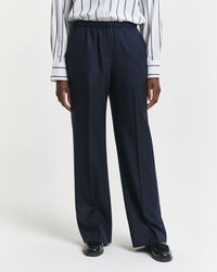 Pantaloni in misto lana pull-on