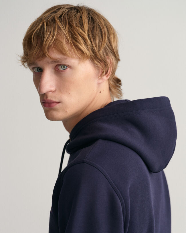 Felpa Medium Archive Shield con cappuccio