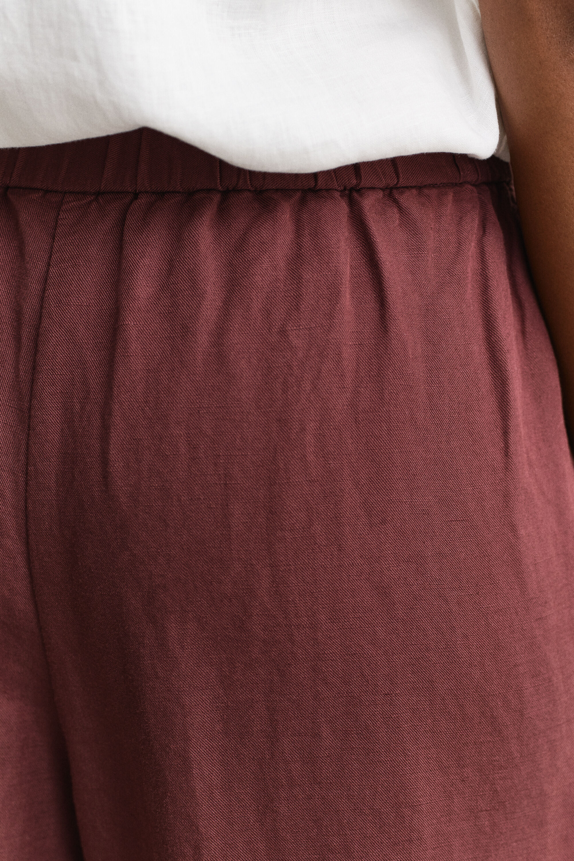 Pantaloni in misto lino