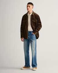 Camicia giacca in velluto a coste