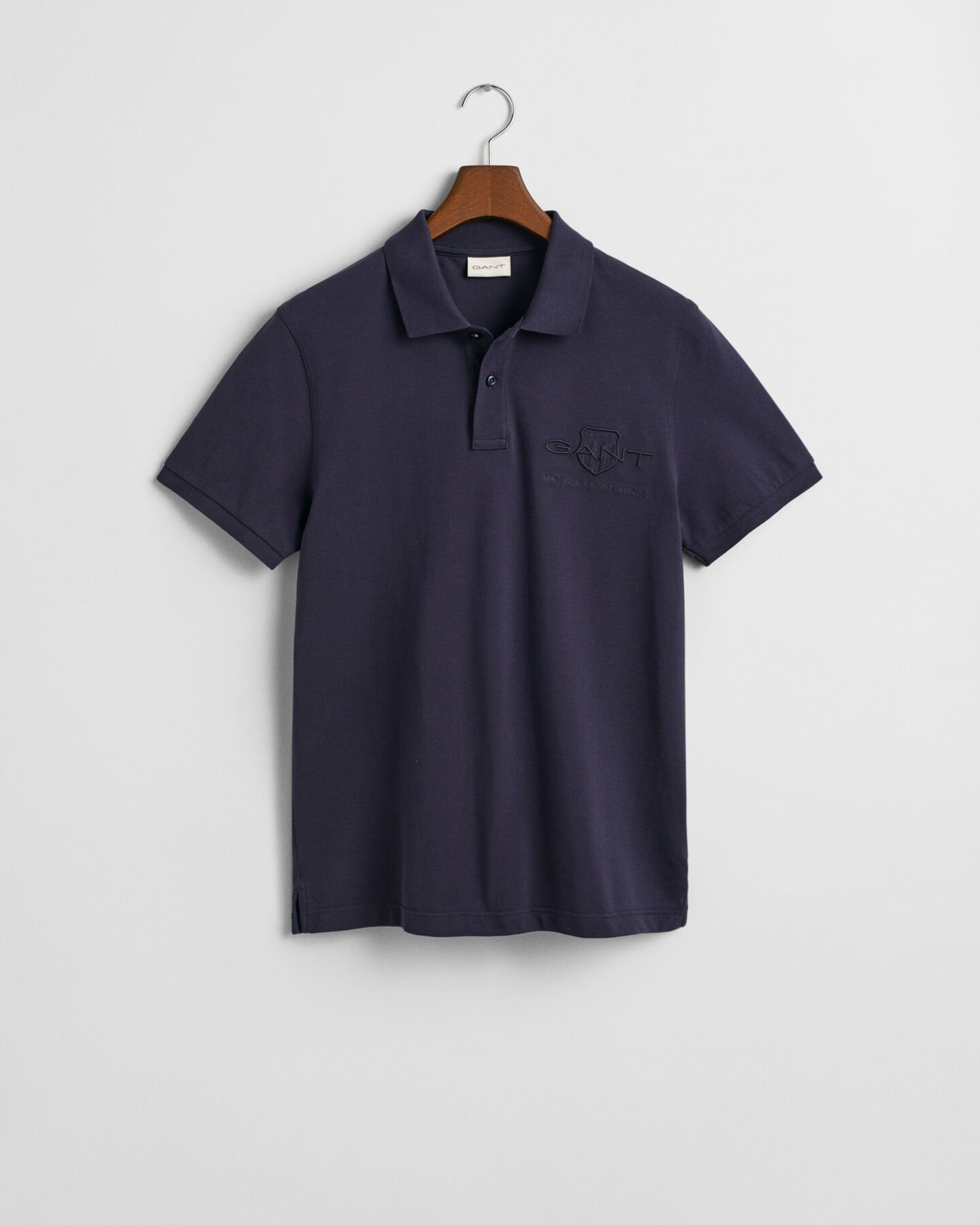 Tonal Shield Polo Shirt