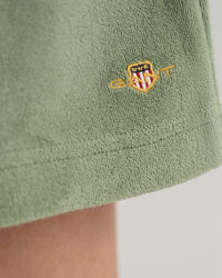 Pantaloncini in spugna a vita alta Teen Girls