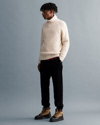 Maglia a collo alto Chunky Texture