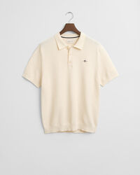 Polo in cotone Textured