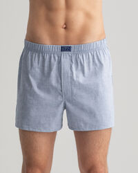 Confezione da 2 paia di boxer Oxford & Check