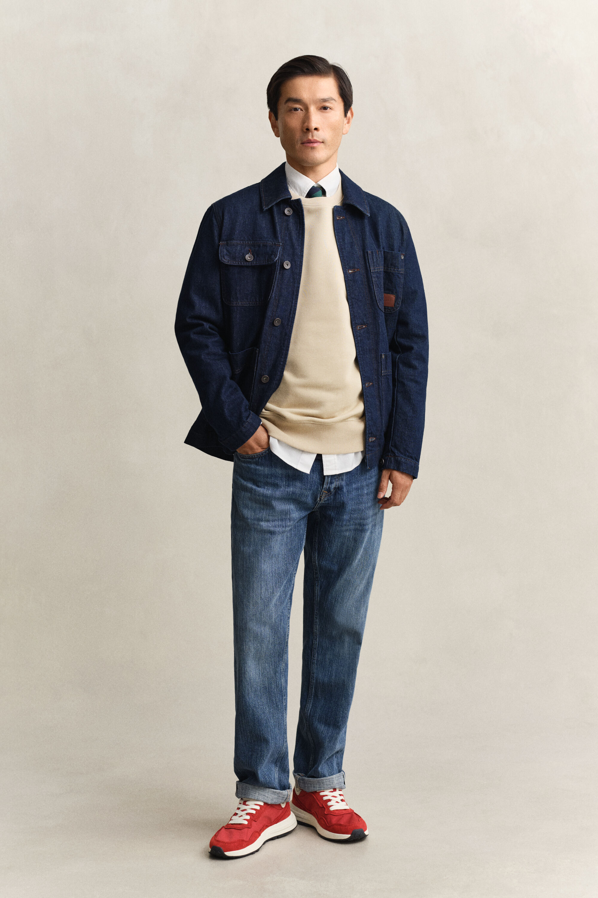 Felpa Shield girocollo