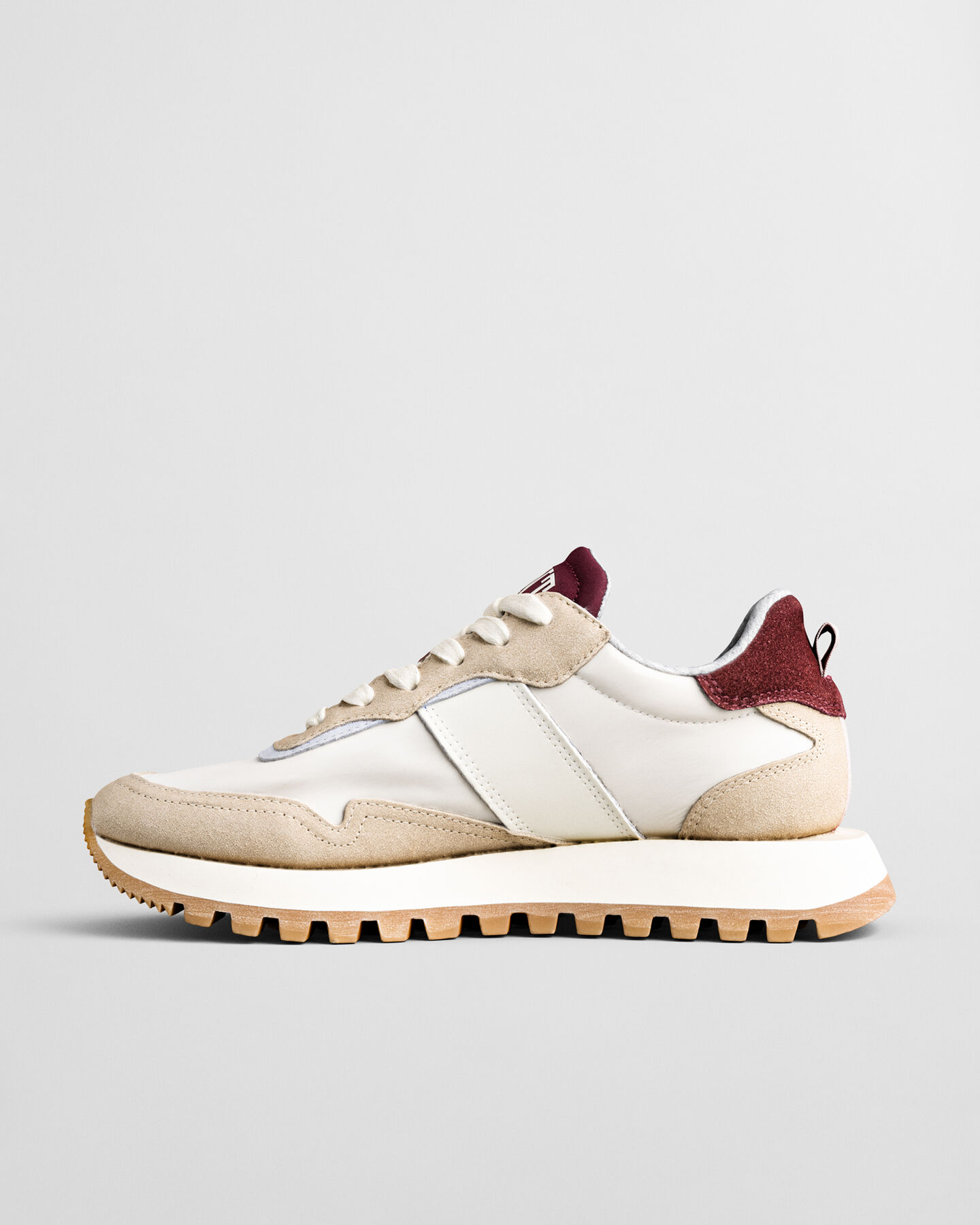 Sneakers Caffay in camoscio e nylon