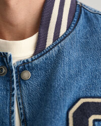 GANT Varsity Jacket in denim