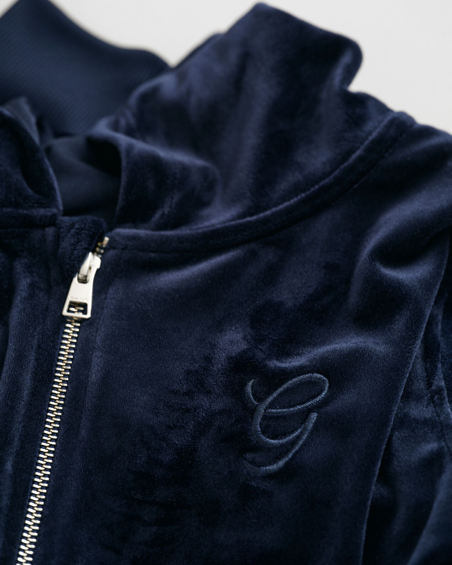 Felpa con cappuccio e zip in velour Teen Girls