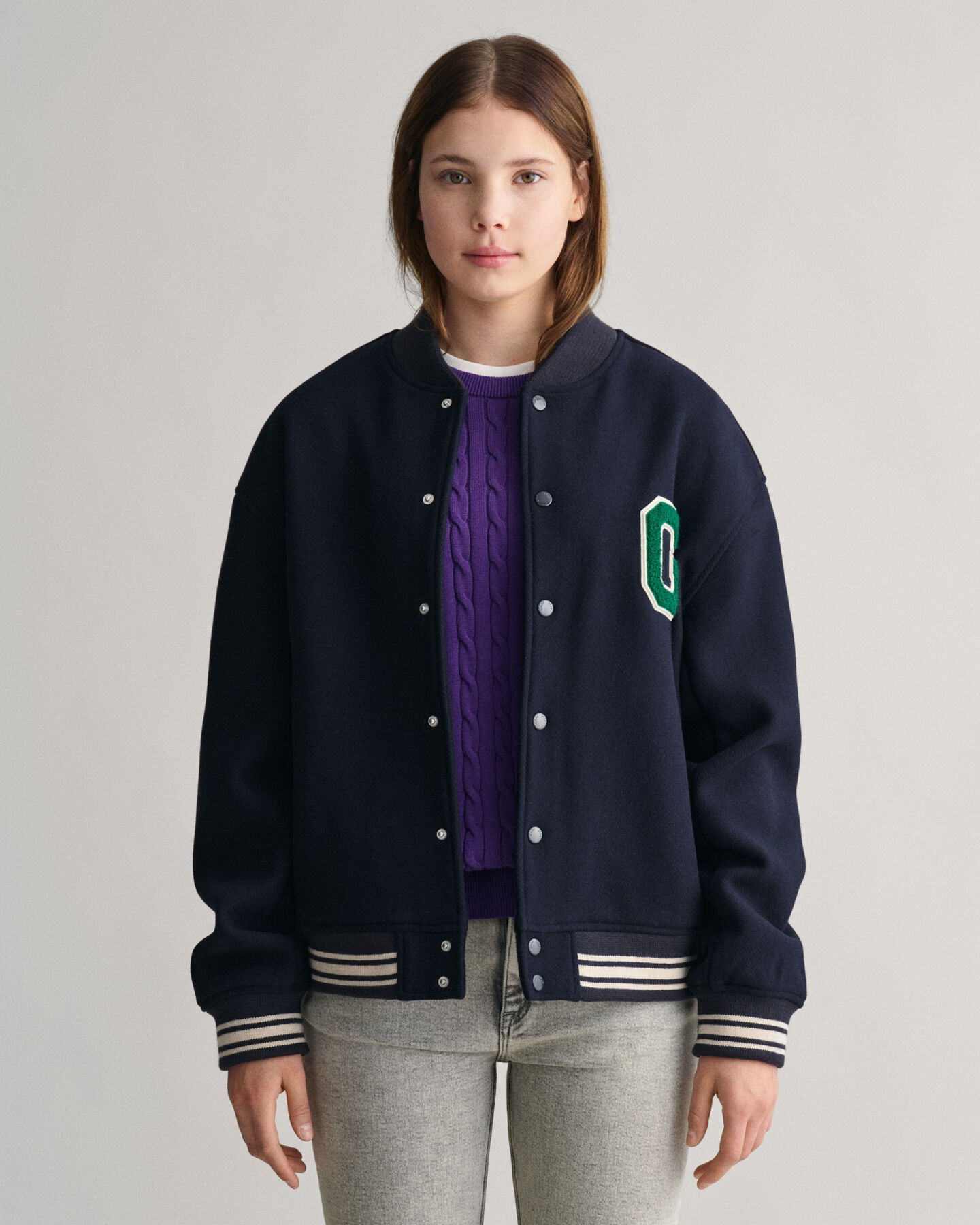 GANT Varsity Jacket in lana Teens