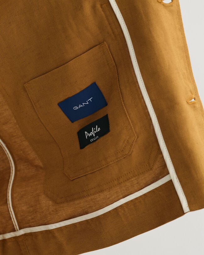 Giacca in lino-cotone