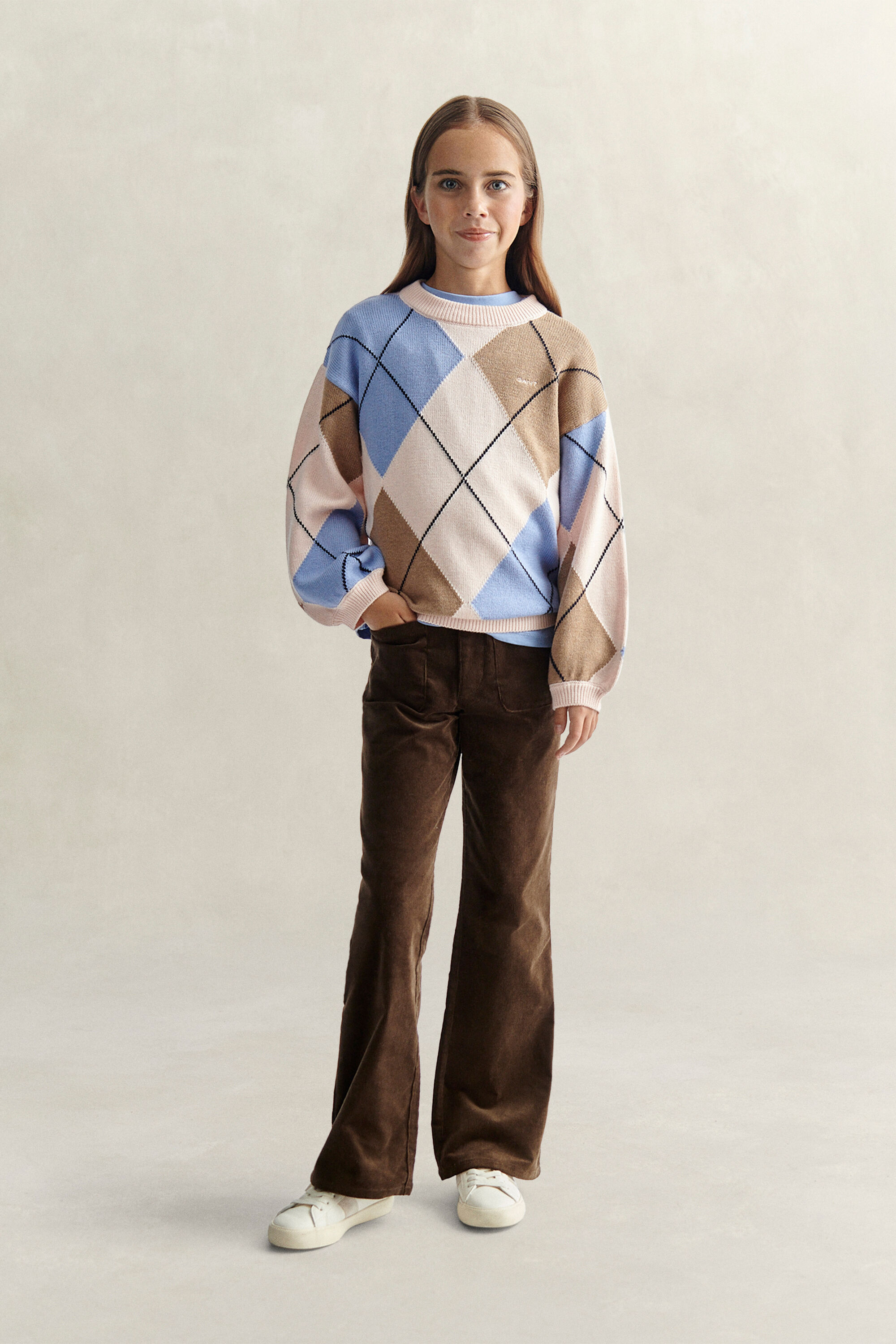 Pantaloni in velluto a coste Teen Girls