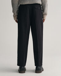 Pantaloni chino in twill con pinces