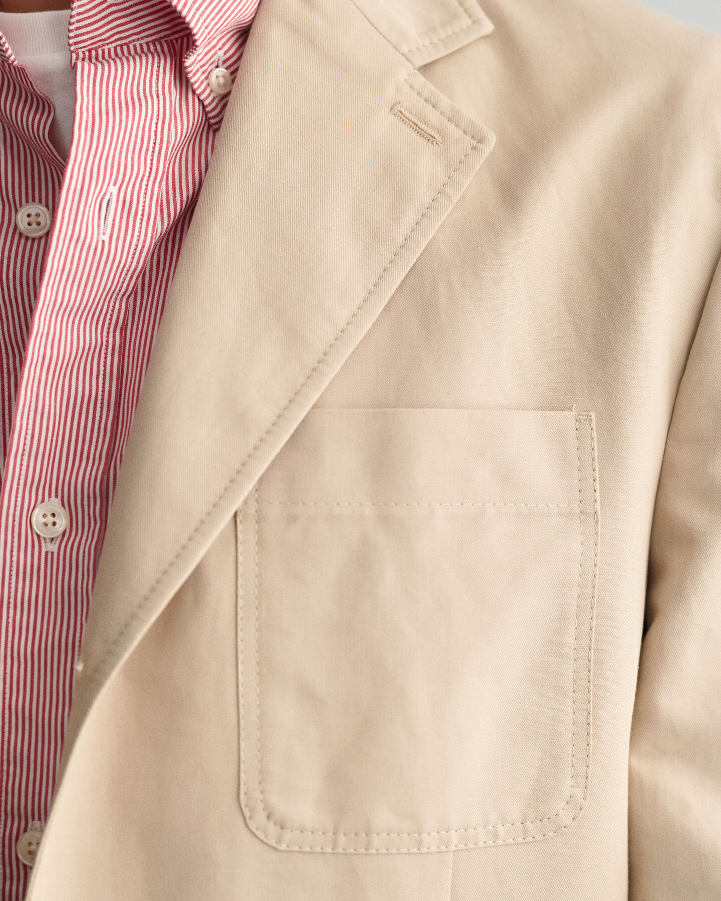 Blazer in cotone regular fit