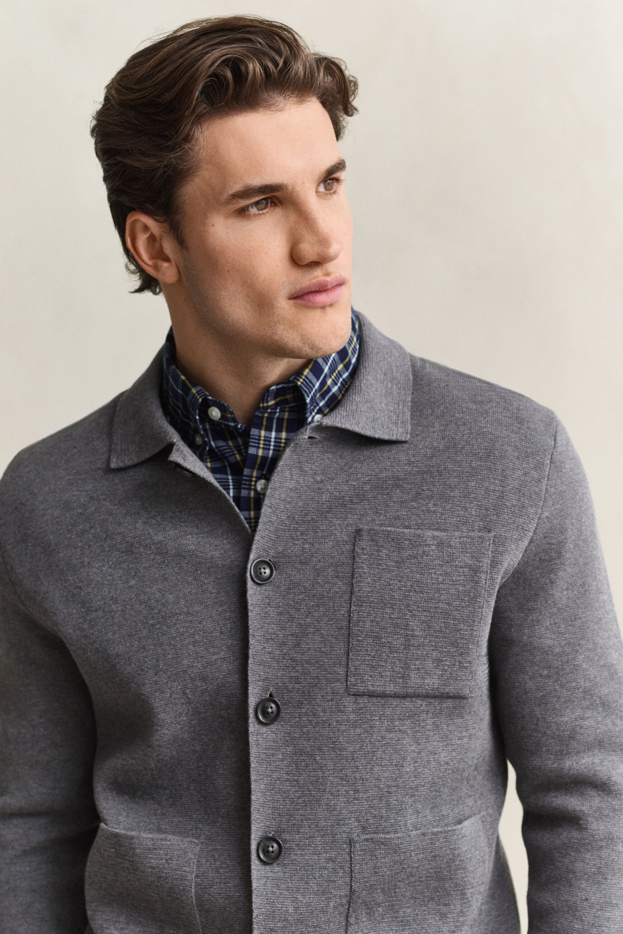 Cardigan punto Milano