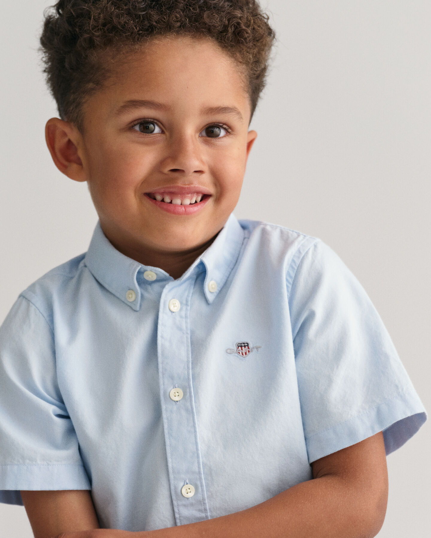Camicia a maniche corte Oxford Kids