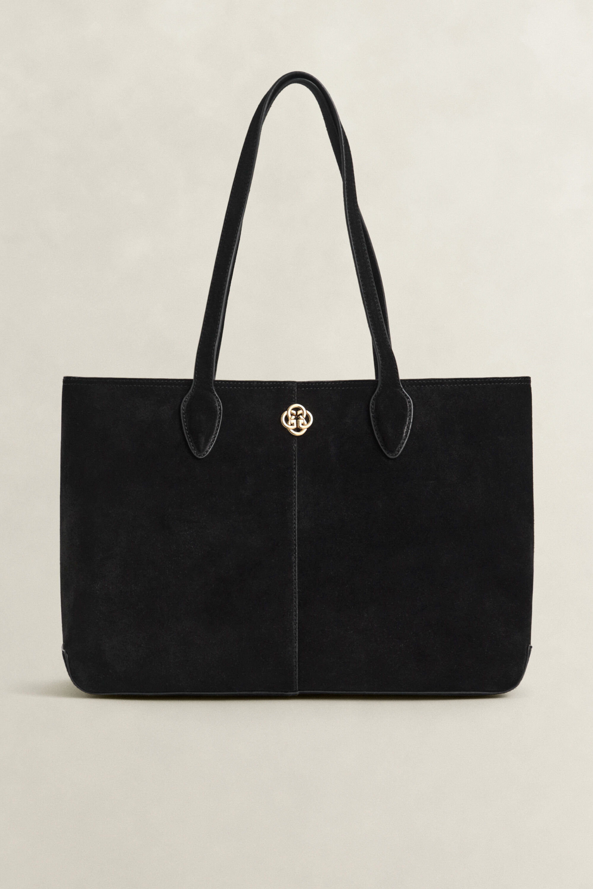 Borsa tote in camoscio