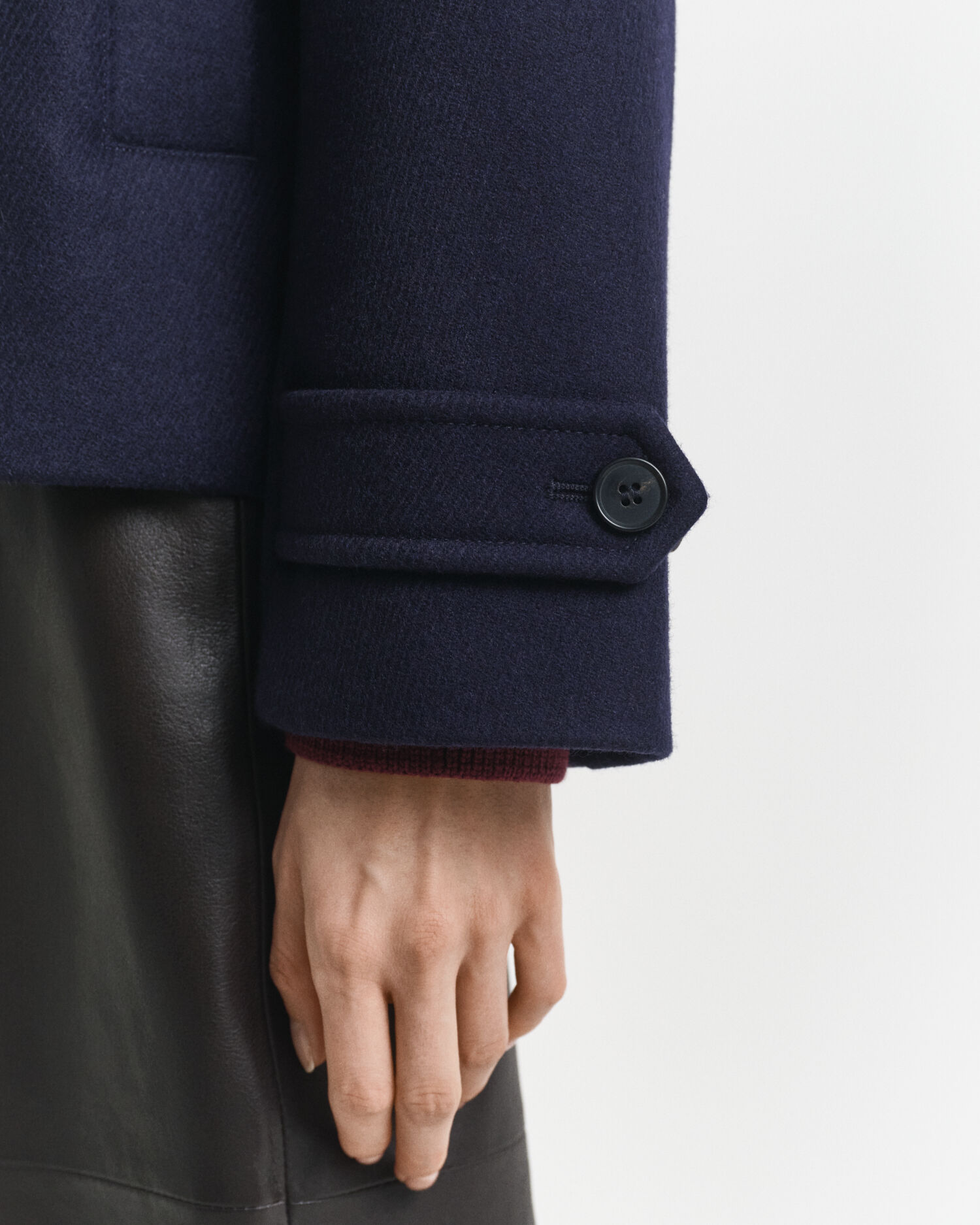 Impermeabile in misto lana