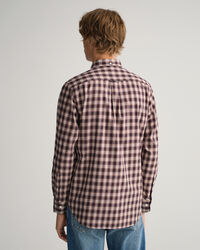 Camicia a quadri in flanella regular fit
