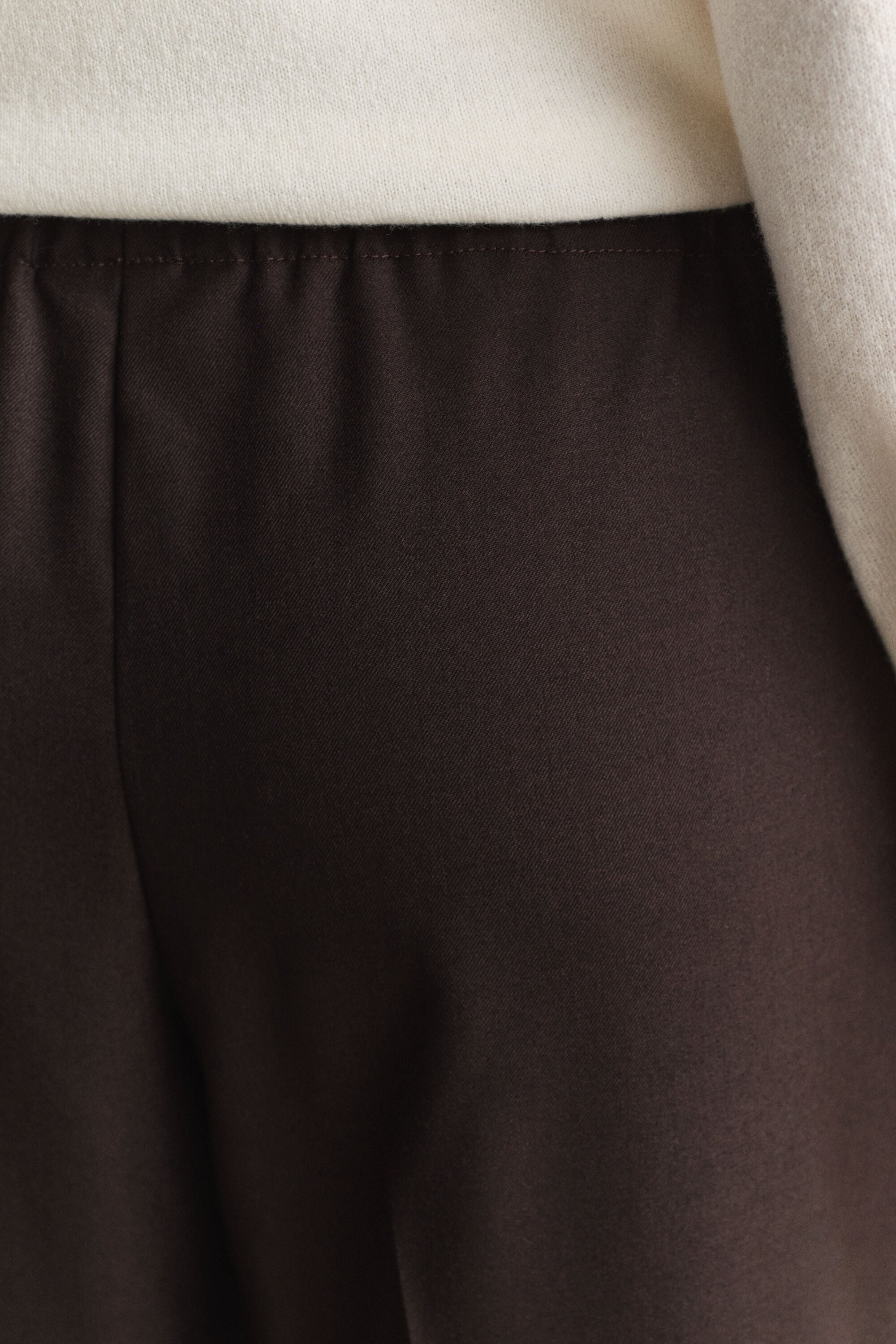 Pantaloni in misto lana