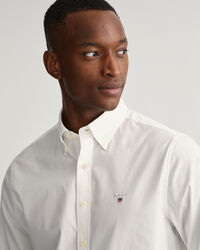 Camicia in broadcloth slim fit