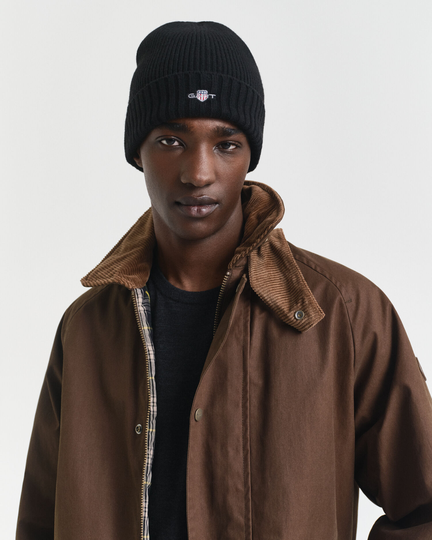 Berretto in lana Shield