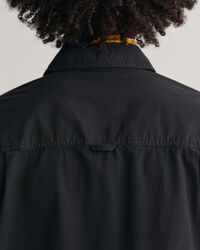 Camicia a maniche corte effetto sbiadito oversize