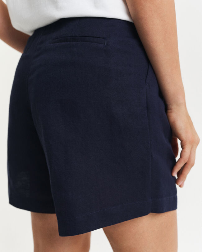 Pantaloncini di lino sartoriali