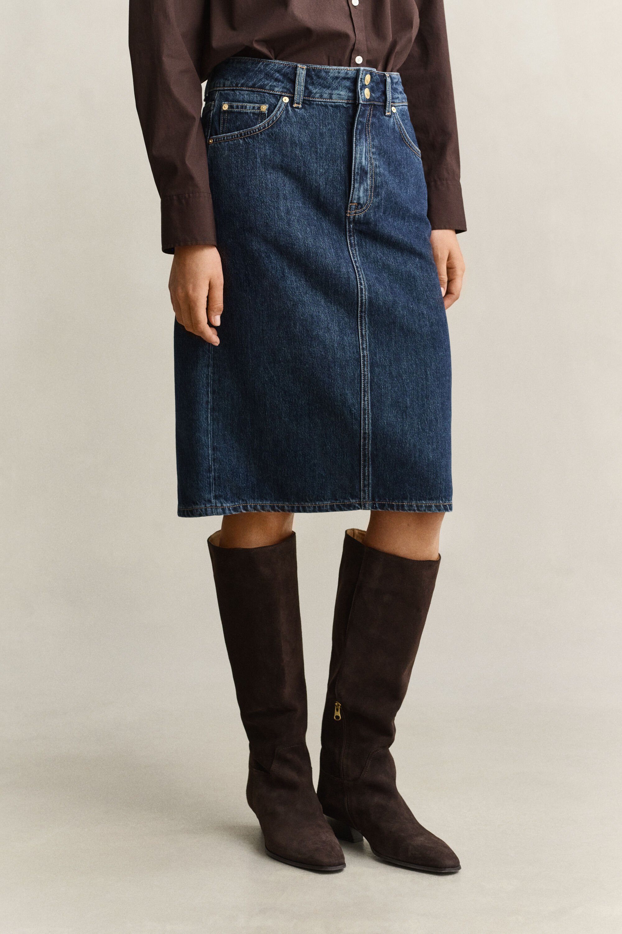Gonna in denim