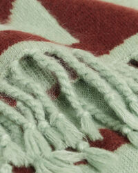 Sciarpa in mohair Quadrat Logo