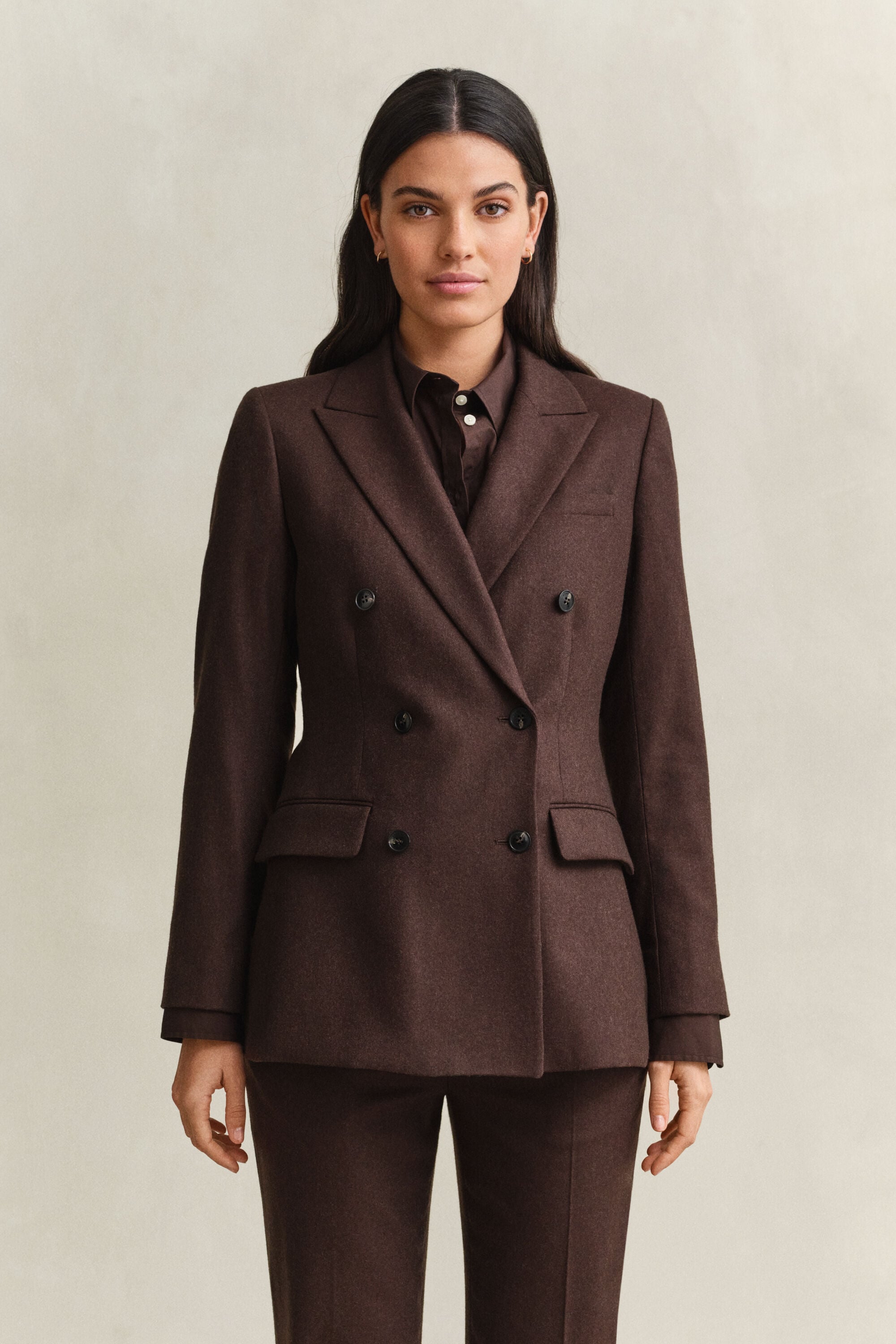 Blazer in flanella