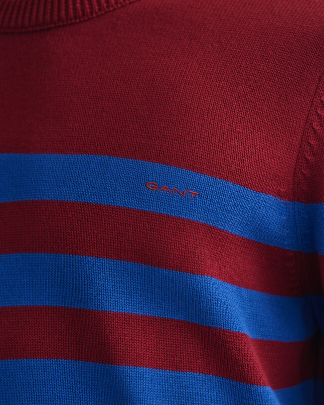 Maglia girocollo a righe Breton