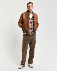 Camicia in flanella a scacchi regular fit