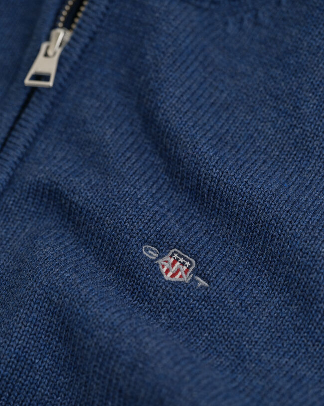 Maglia Casual in cotone con zip corta Teens