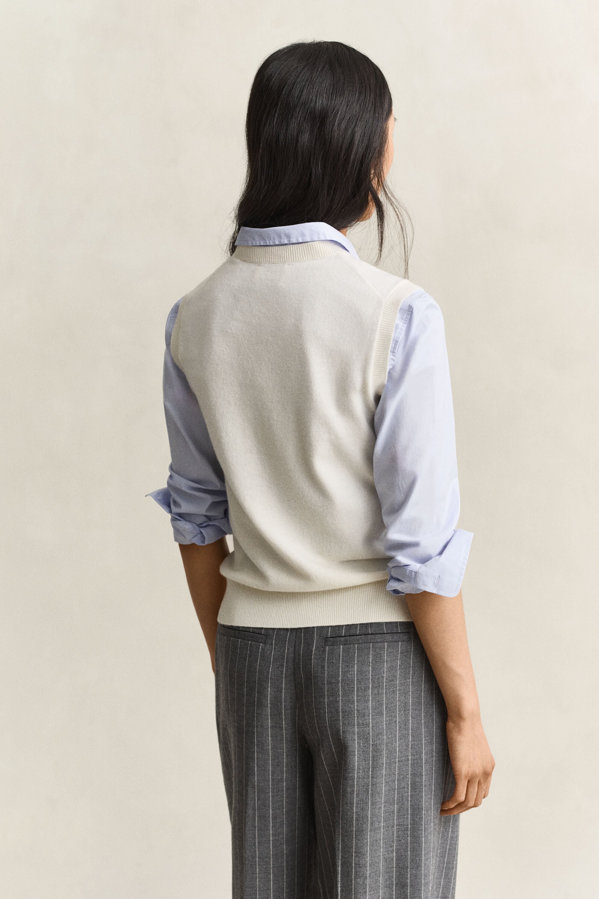 Smanicato in maglia di lana