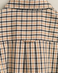 Camicia a quadri oversize